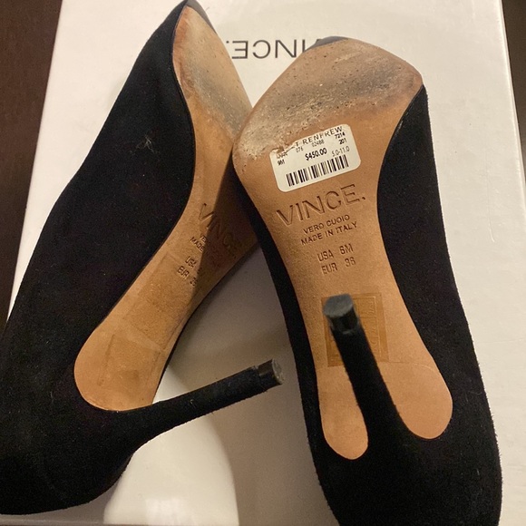 VINCE. Portia, Black Suede, 36 - Picture 3 of 6